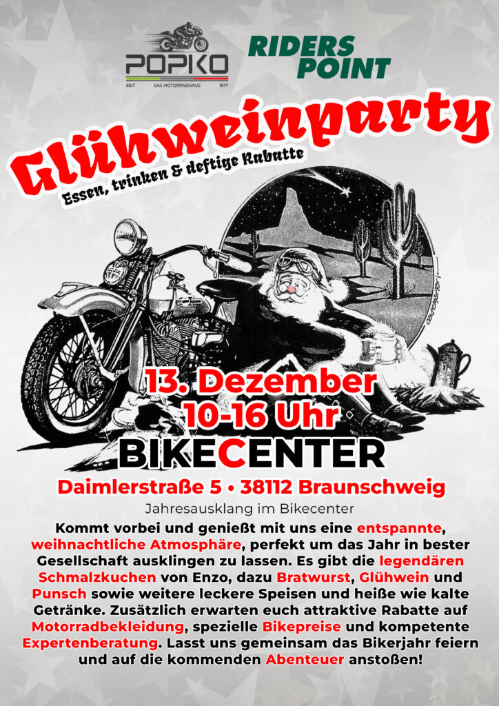 Glühweinparty im Bikecenter